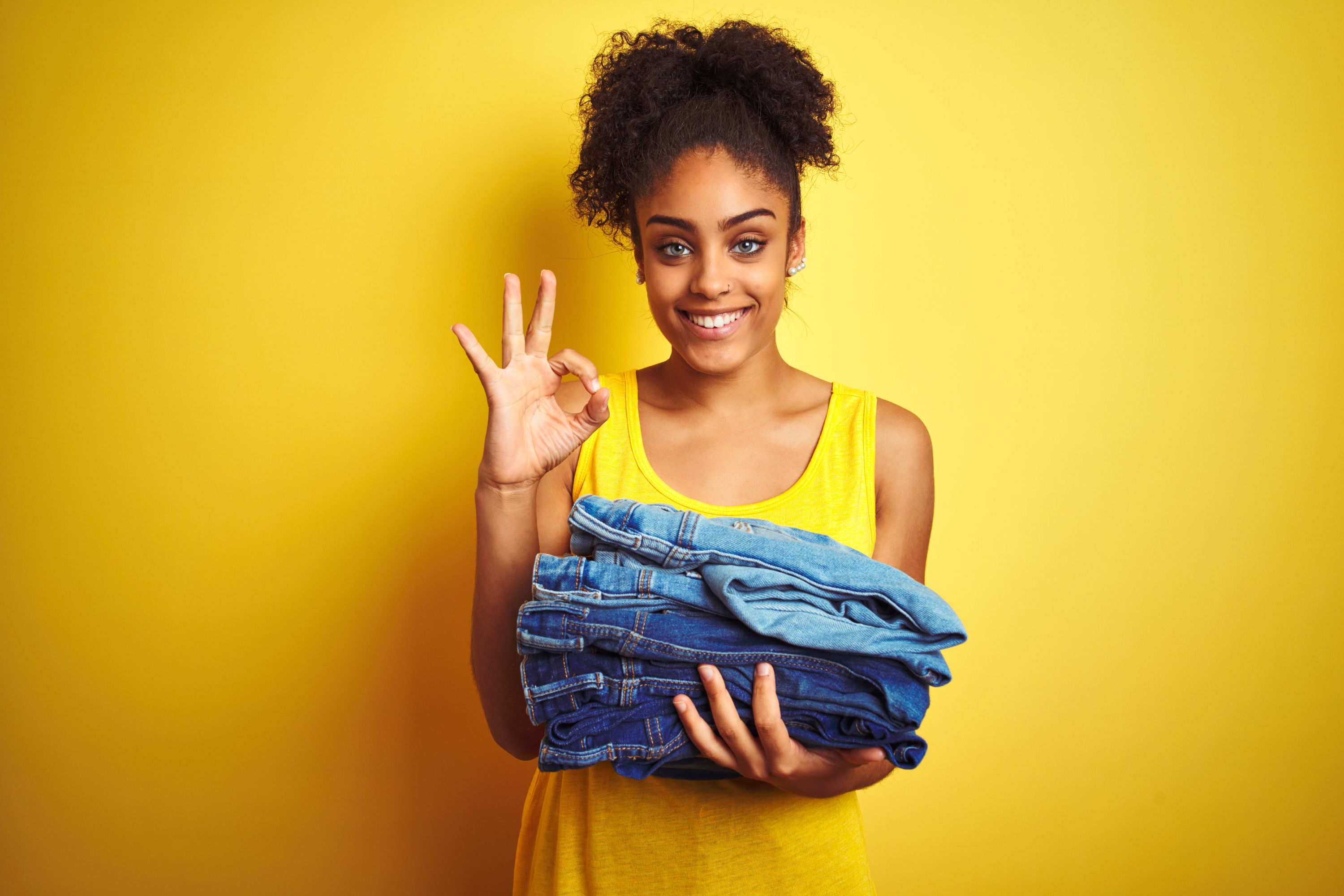 Laundry Yellow Shutterstock 1447348877